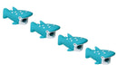 4pk iPhone Animal Biters Cable Protectors - Blue Whale - Flashpopup.com