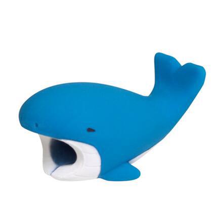 Cable Chomper Blue Whale for iPhone or Android Devices - Flashpopup.com