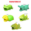 5pk iPhone Animal Biters Cable Protectors - RAINFOREST - Flashpopup.com