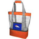 NFL Denver Broncos Team Logo Mesh Beach Tote - Flashpopup.com