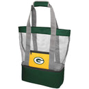 NFL Green Bay Packers Team Logo Mesh Beach Tote - Flashpopup.com