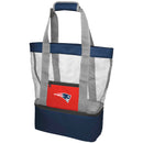 NFL New England Patriots Team Logo Mesh Beach Tote - Flashpopup.com