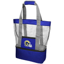 NFL Los Angeles Rams Team Logo Mesh Beach Tote - Flashpopup.com