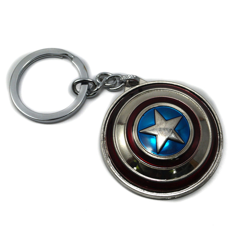 Marvel Avengers Captain America Rotating Keychain - Flashpopup.com