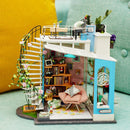 DIY 3D Dollhouse Puzzle - Dora's Loft - Flashpopup.com