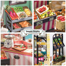 DIY 3D Dollhouse Puzzle - Carl's Fruit Shop 206pc - Flashpopup.com