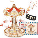 DIY 3D Electro Mechanical Puzzle - Swing Ride 289 Pcs