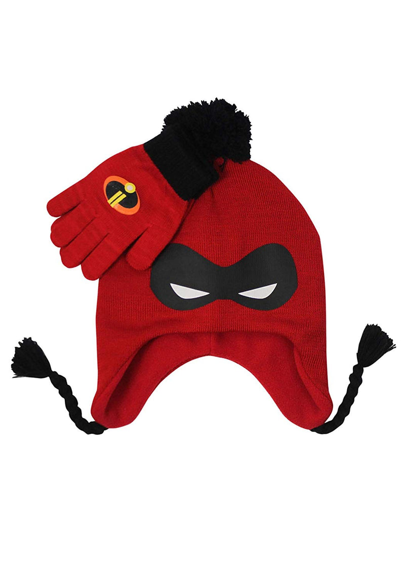 Incredibles Peruvian Red Hat and Gloves - Flashpopup.com