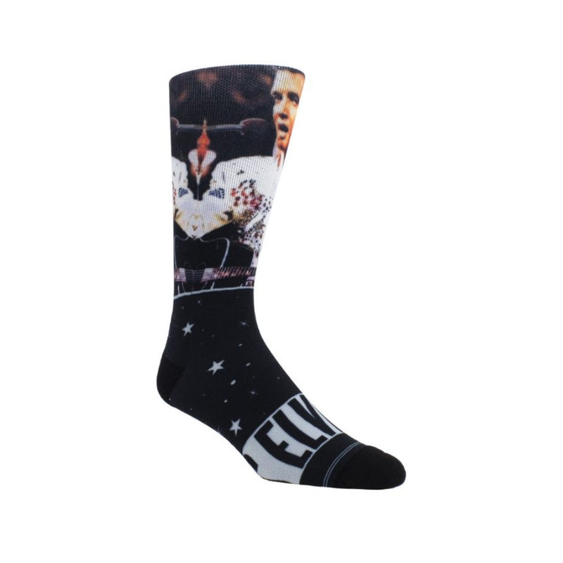 Elvis Presley "American Eagle Jumpsuit" Dye-sublimated Socks, Special Edition - 1 Pair