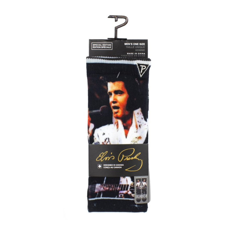 Elvis Presley "American Eagle Jumpsuit" Dye-sublimated Socks, Special Edition - 1 Pair