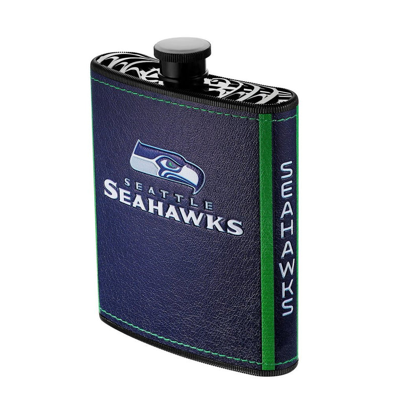 NFL 2pc Flask 7oz. with Funnel Seattle Seahawks - Flashpopup.com