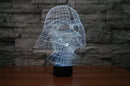 Smart Touch 3D Illusion 7-Color LED Light - Darth Vader - Flashpopup.com