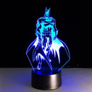 Batman Illusion Lamp, 3D Light Experience - Flashpopup.com