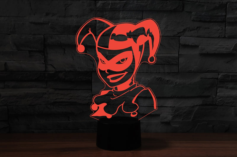 Harley Illusion Lamp, 3D Light Experience - Flashpopup.com