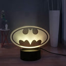 Batman Logo Illusion Lamp, 3D Light Experience - Flashpopup.com