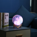 Galaxy Lamp 3D Printed with Color Changing Touch & Remote Control - Flashpopup.com