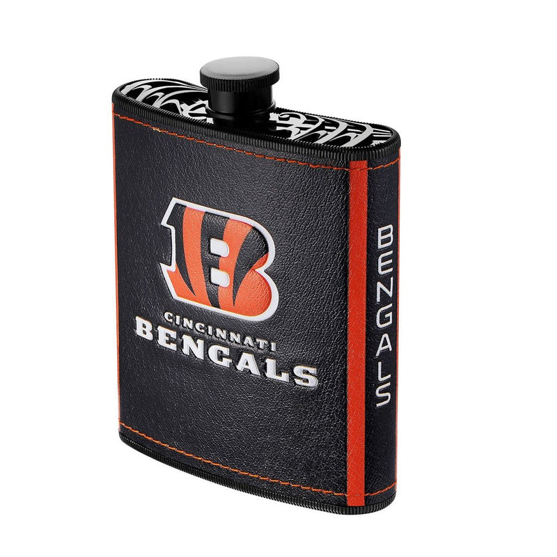 NFL 2pc Flask 7oz. with Funnel Cincinnati Bengals - Flashpopup.com