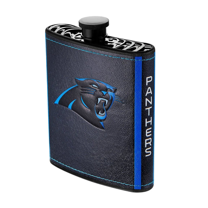 NFL 2pc Flask 7oz. with Funnel Carolina Panthers - Flashpopup.com