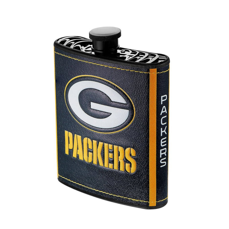 NFL 2pc Flask 7oz. with Funnel Green Bay Packers - Flashpopup.com