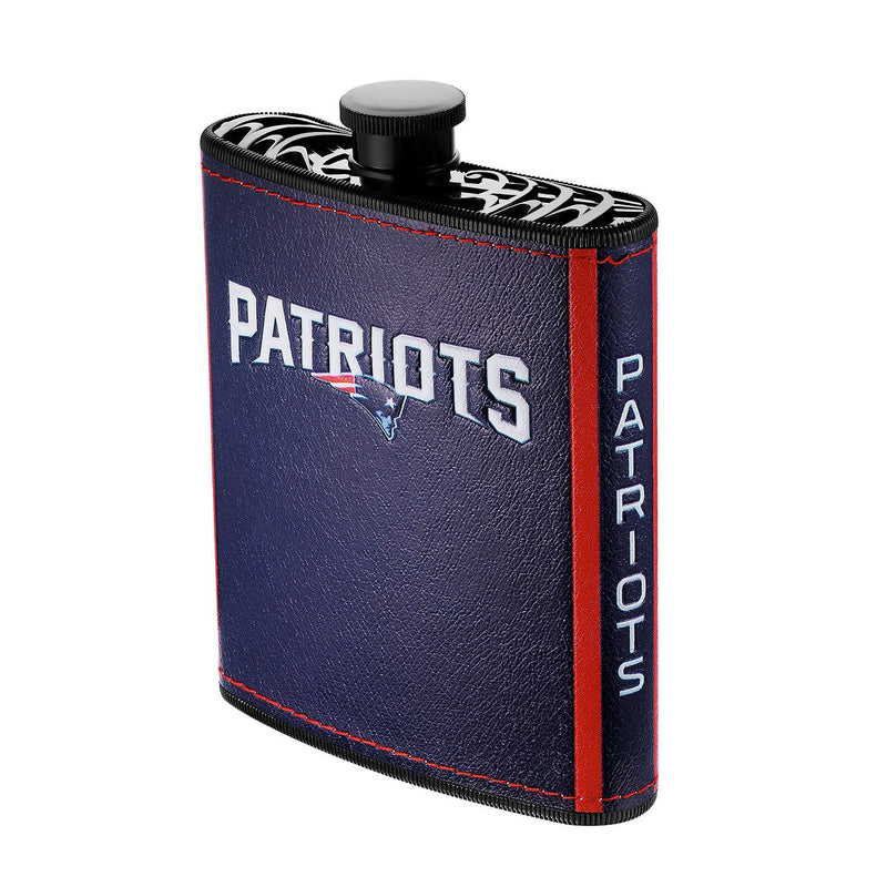 NFL 2pc Flask 7oz. with Funnel New England Patriots - Flashpopup.com