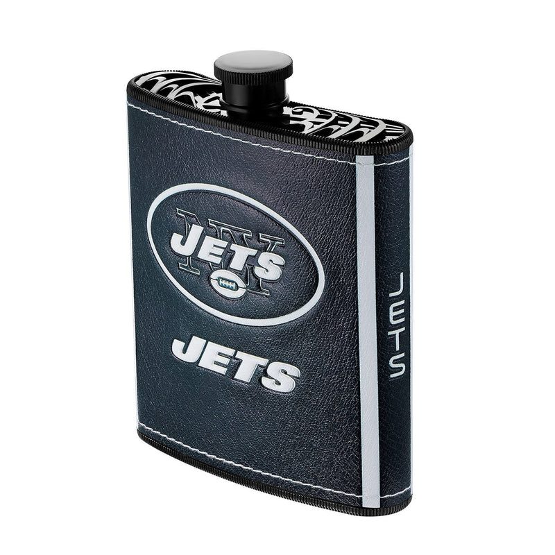 NFL 2pc Flask 7oz. with Funnel New York Jets - Flashpopup.com