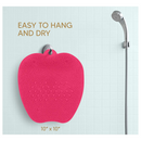 Non-Slip Silicone Foot Scrubber Shower Mat - Pink - Flashpopup.com