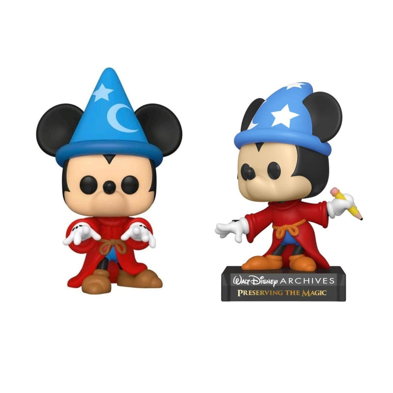 Funko Pop! Disney 2pk Fantasia Sorcerer Mickey #799, #990