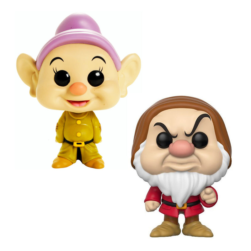 Funko Pop! Disney - 2pk Dopey Grumpy - 340, 345