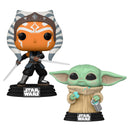 Funko Pop! Star Wars - 2pk Grogu, Ahsoka Tano - 465, 464 - Flashpopup.com