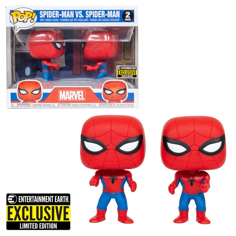 Funko Pop! Bobble Head - Spider Man vs. Spider Man - 2 Pack