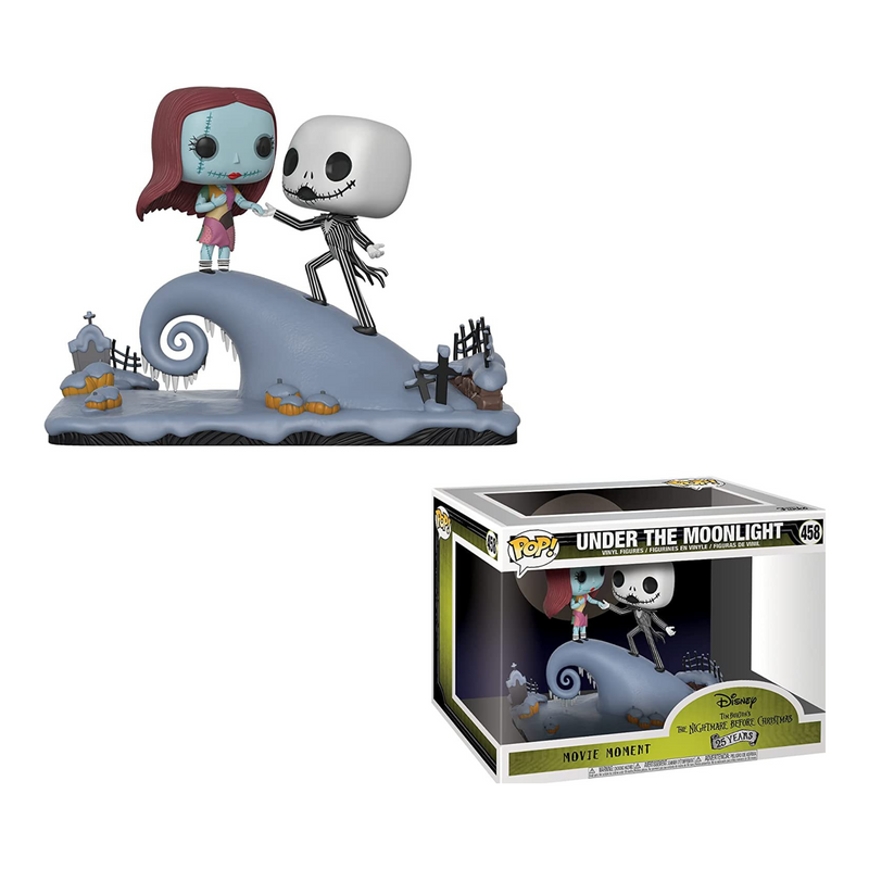 Funko Pop! Movie Moment - Jack and Sally Under the Moonlight - Flashpopup.com