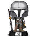 Funko Pop! Bobble Head - Star Wars - The Mandalorian with Gun - Flashpopup.com