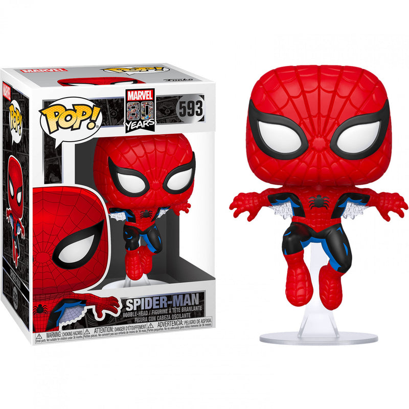 Funko Pop! Bobble Head - Spider-Man - Marvel 80th First Appearance
