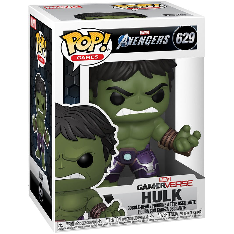 Funko Pop! Bobble-Head - Hulk- Avengers Gamerverse
