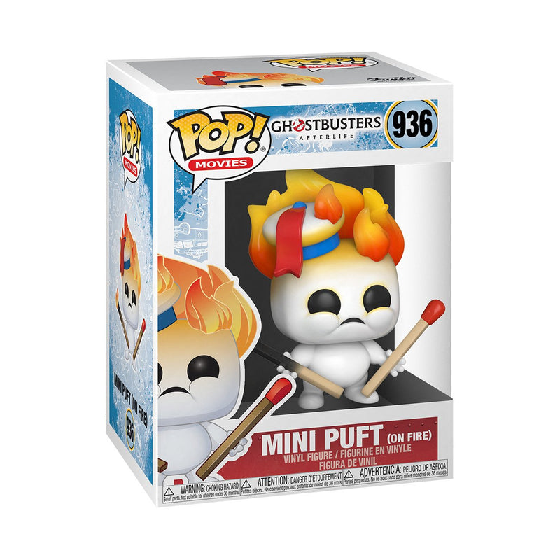 Funko Pop! Vinyl Figure - Mini Puft (On Fire) - Ghosbusters Afterlife