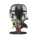 Funko Pop! Bobble Head - Star Wars - The Mandalorian with the Child 10-inch - Flashpopup.com