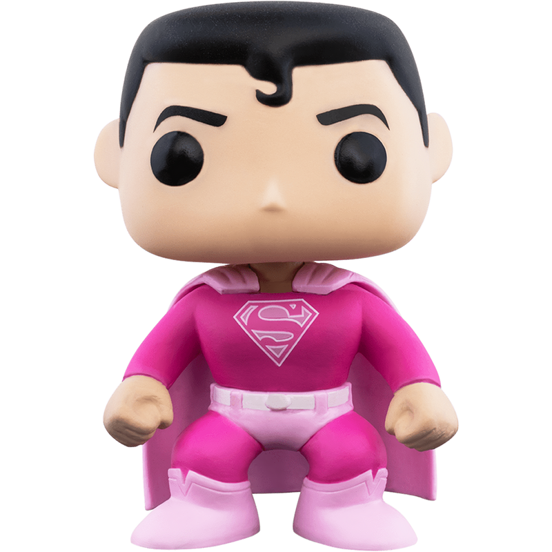 Funko Pop! Vinyl Figure - Superman - Breast Cancer Awareness