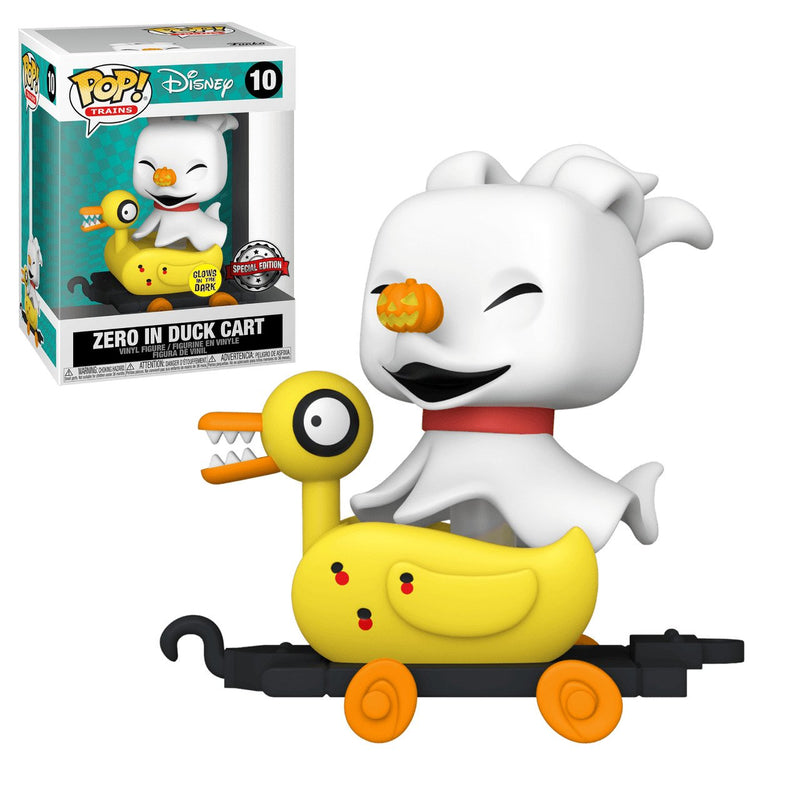 Funko Pop! Vinyl Figure - Zero in Duck Cart - The Nightmare Before Christmas