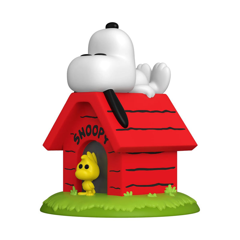 Funko Pop! Deluxe 6-Inch Vinyl Figure - Snoopy & Woodstock with Doghouse