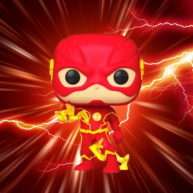 Funko Pop! DC Comics - The Flash with Electricity Shoots - Flashpopup.com