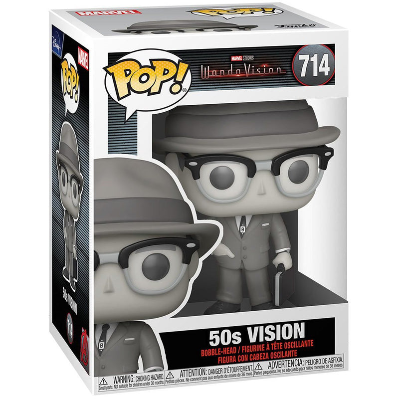 Funko Pop! Bobble Head 2 Pack Scarlet Witch and Vision 50's - WandaVision #714 #823