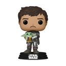 Funko Pop! Bobble Head - Star Wars - The Mandalorian with Grogu - Flashpopup.com