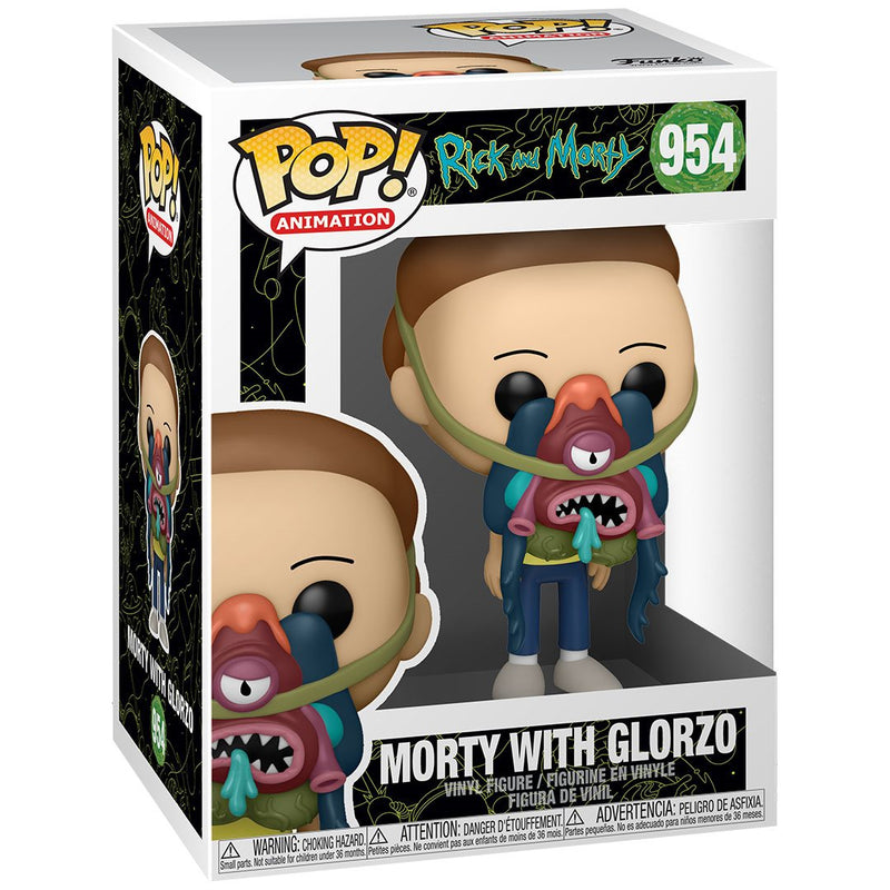 Funko Pop! Morty with Glorzo - Rick and Morty