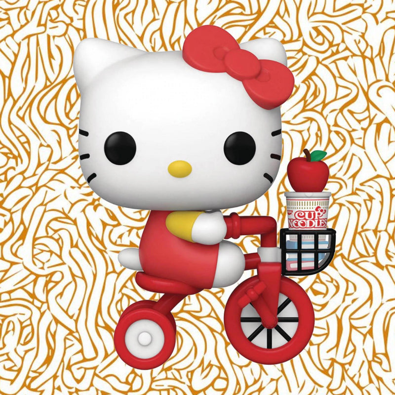 Funko Pop! Sanrio - Hello Kitty x Nissin Hello Kitty on Bike - Flashpopup.com
