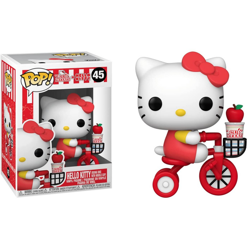 Funko Pop! Sanrio - Hello Kitty x Nissin Hello Kitty on Bike - Flashpopup.com