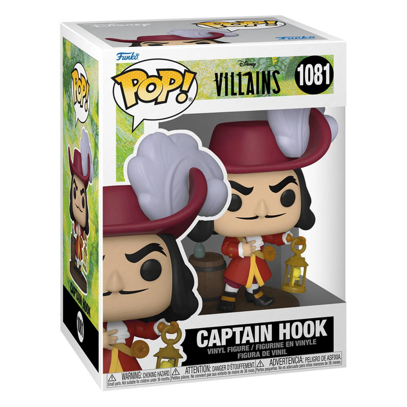 Funko Pop! Disney Villains - Captain Hook - Flashpopup.com
