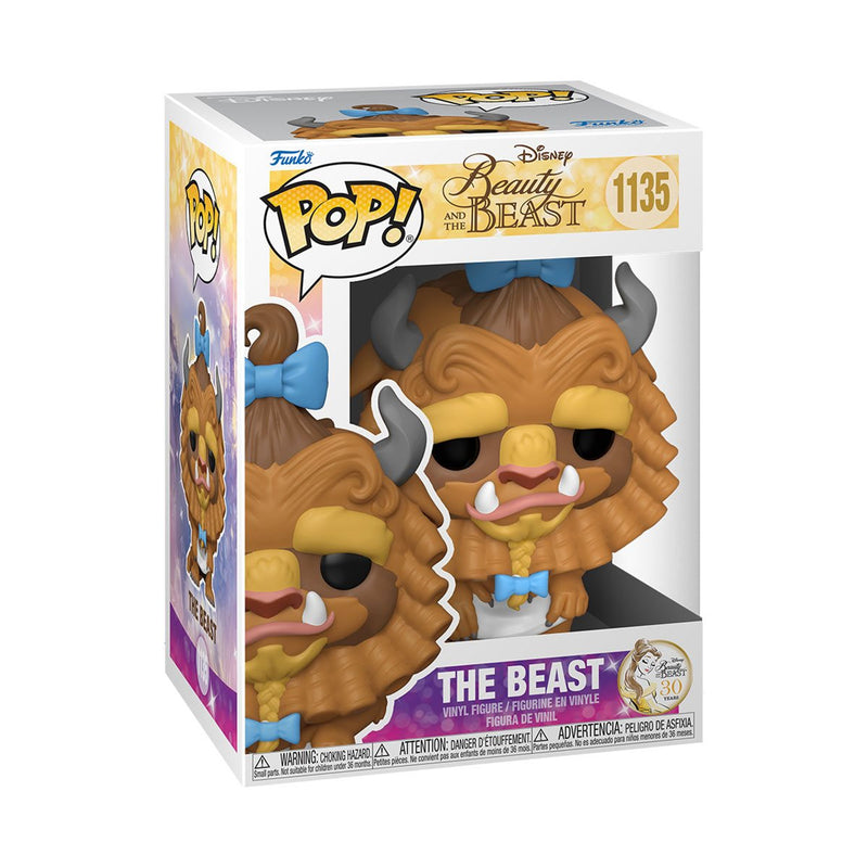 Funko Pop! Disney 5 Pack Belle, The Beast, Gaston, Lumiere and Cogsworth - Beauty and The Beast #1135, #1021, #1134, #1136, #1133
