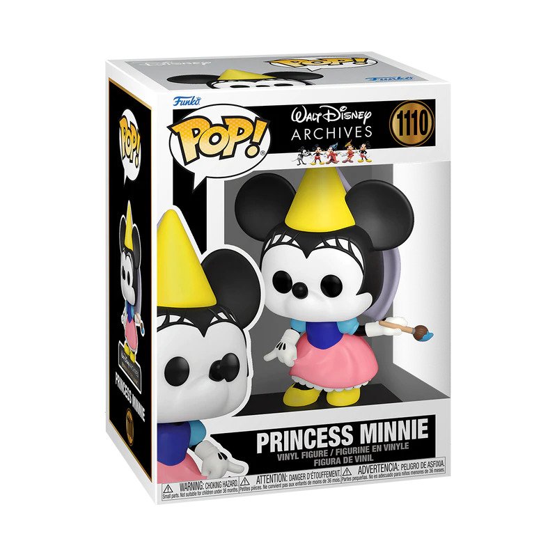 Funko Pop! Vinyl Figure 2 Pack - Princess Minnie and Mickey Mouse #1110 #1187