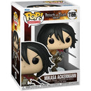 Funko Pop! Attack On Titan - 2pk Eren Jaeger and Mikasa Ackerman - 1165, 1166 - Flashpopup.com