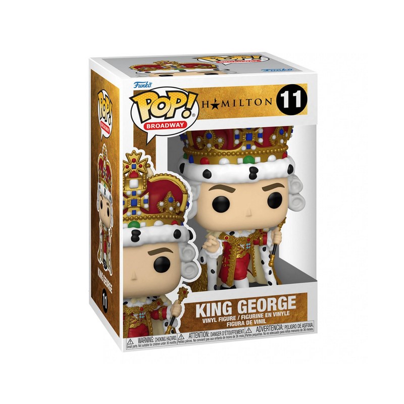 Funko Pop! Hamilton - King George - Flashpopup.com